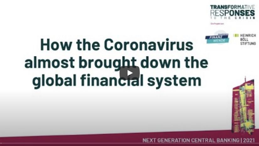 NextGen Central Banking: How the coronavirus almost brought down the global financial system