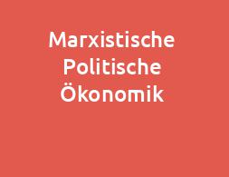 Marxistische Politische Ökonomik