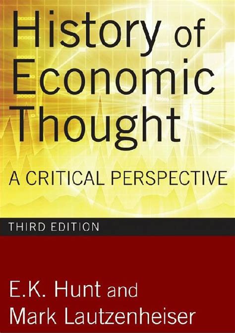 The History of Economic Thought: 9780415568685: Economics