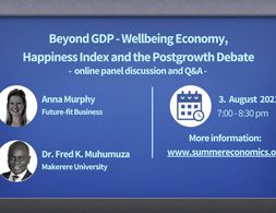 Beyond GDP - Wellbeing Economy, Happiness Index and the postgrowth debate