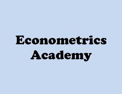 Econometrics Academy - Common Econometric Models & Statistical Software