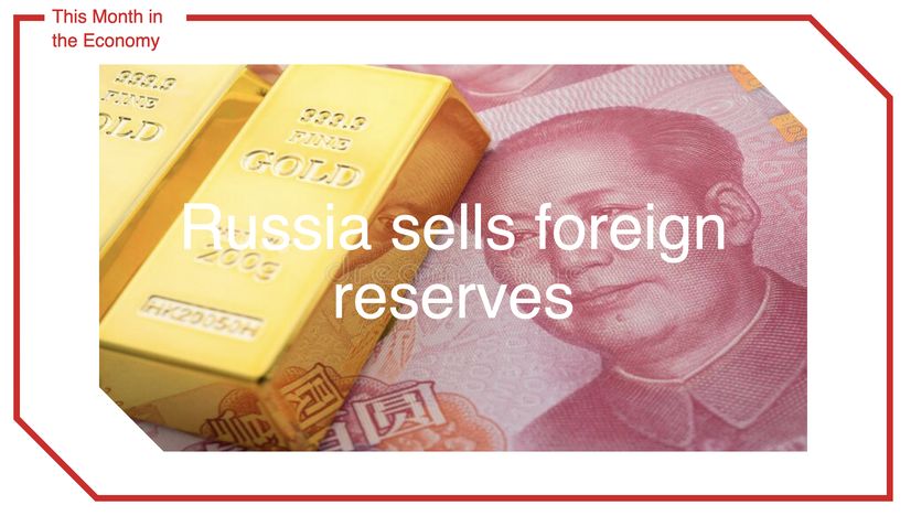 Russia sells foreign reserves