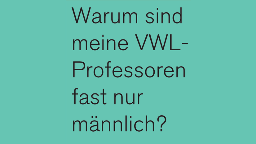 Stickeraktion: Warum sind meine VWL-Professoren fast nur männlich?
